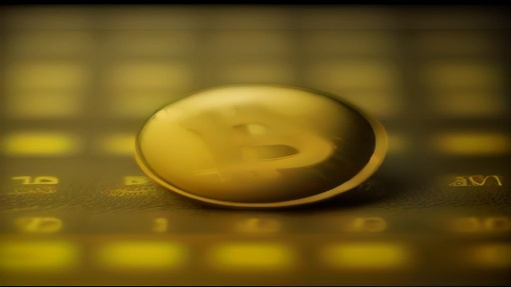 bitcoin price chart trading screen close up