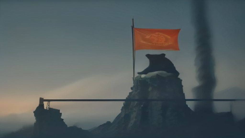 Bitcoin price chart bear flag technical analysis crypto market