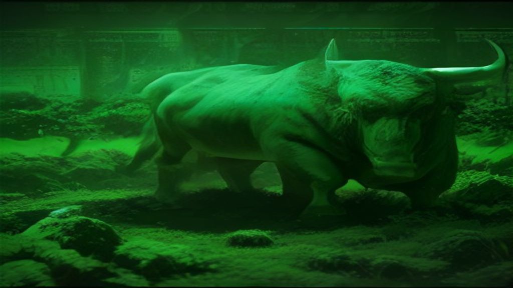bitcoin price surge bull market green chart crypto
