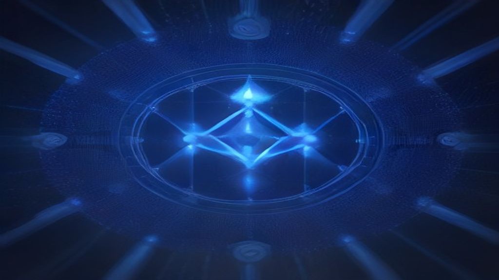 Cardano ADA cryptocurrency blockchain network blue