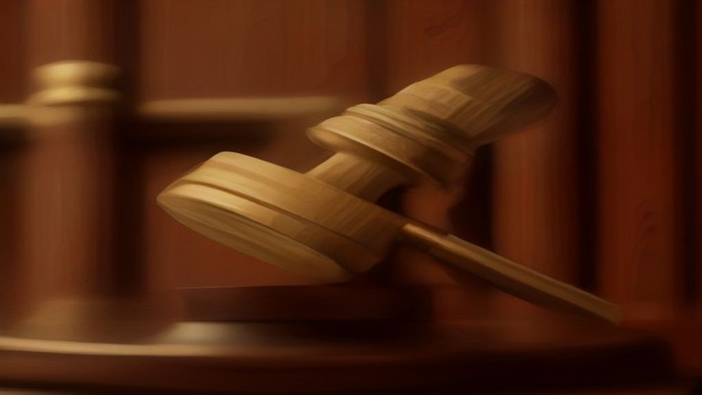 courtroom gavel blockchain technology law government