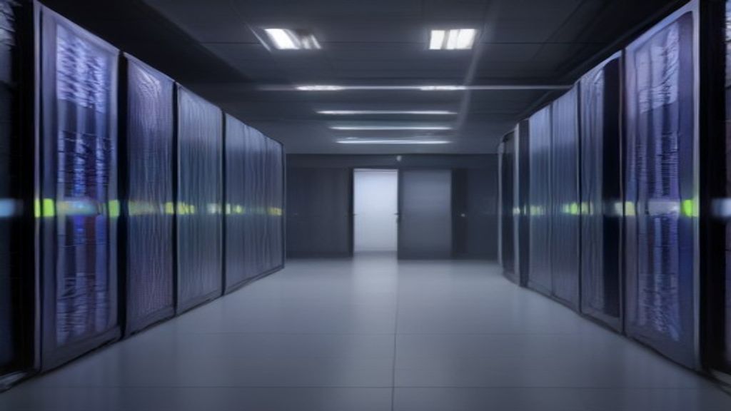 data center server room mining technology AMD