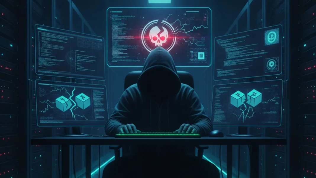 crypto hacker security exploit blockchain dark