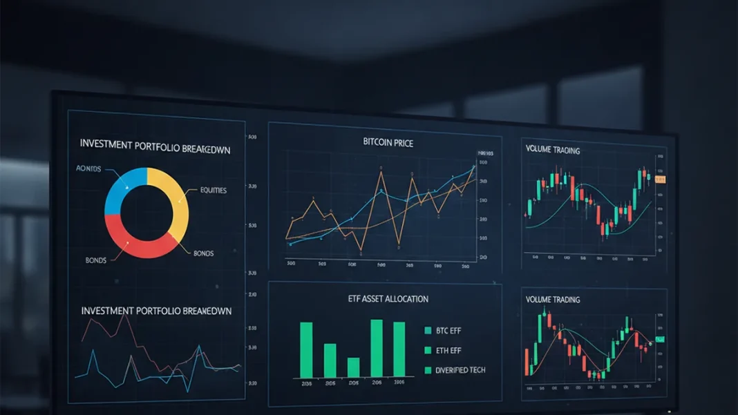 bitcoin ethereum ETF investment finance charts