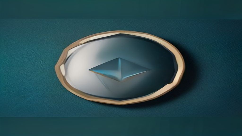 ethereum cryptocurrency coins digital network blue green