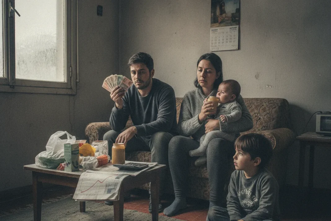 Argentina debt crisis family economy inflation