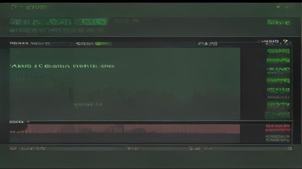 crypto trading chart green surge bull market