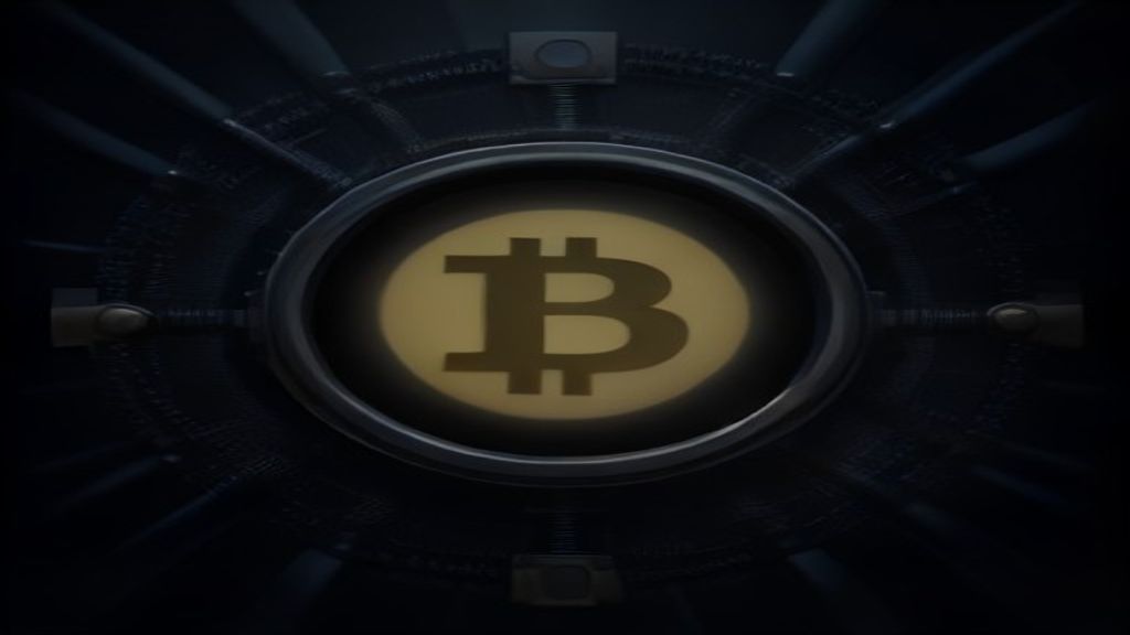bitcoin security hacker code dark screen