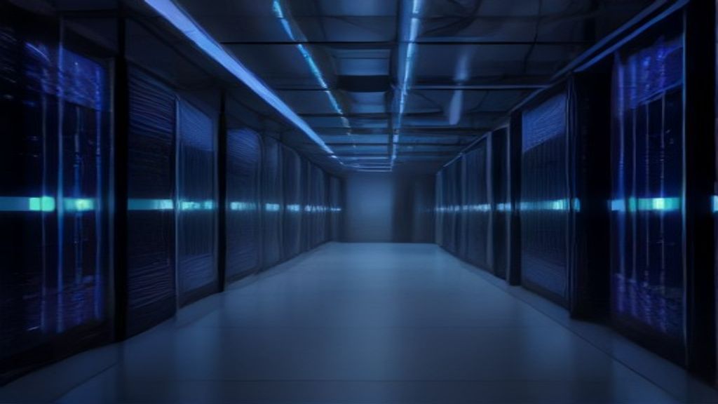data center server mining cryptocurrency energy