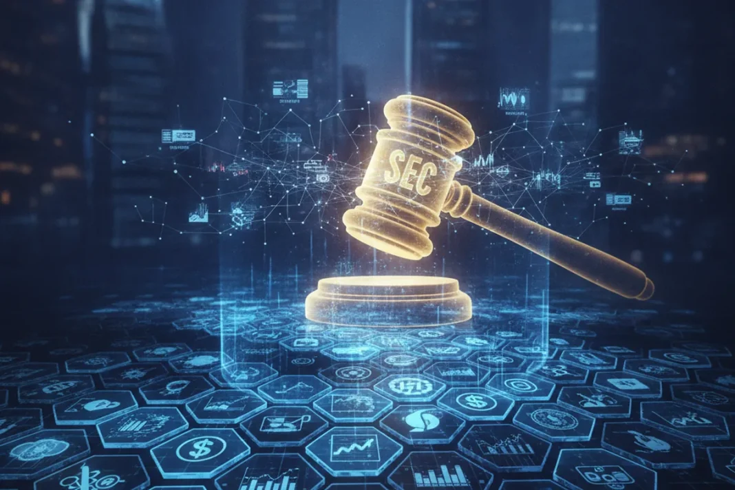 stock market tokenization blockchain regulation SEC
