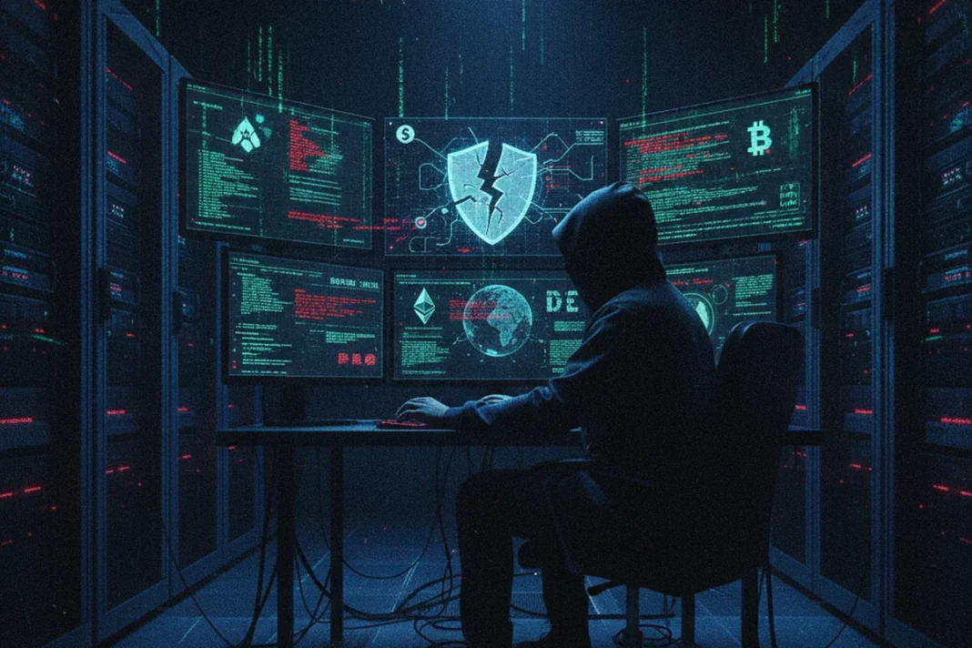 hacker crypto DeFi protocol security breach digital