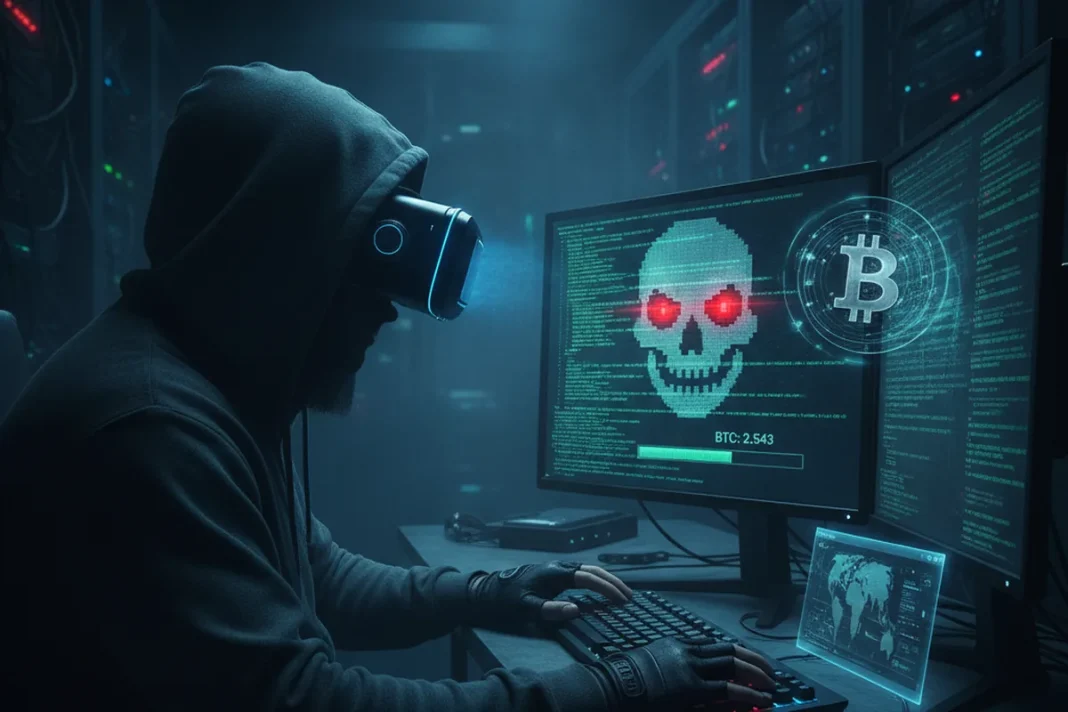 hacker dark web bitcoin ransom cybersecurity