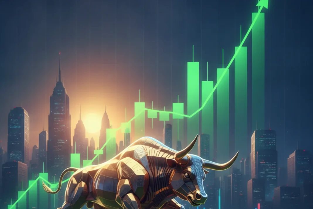 bitcoin price surge chart bull market
