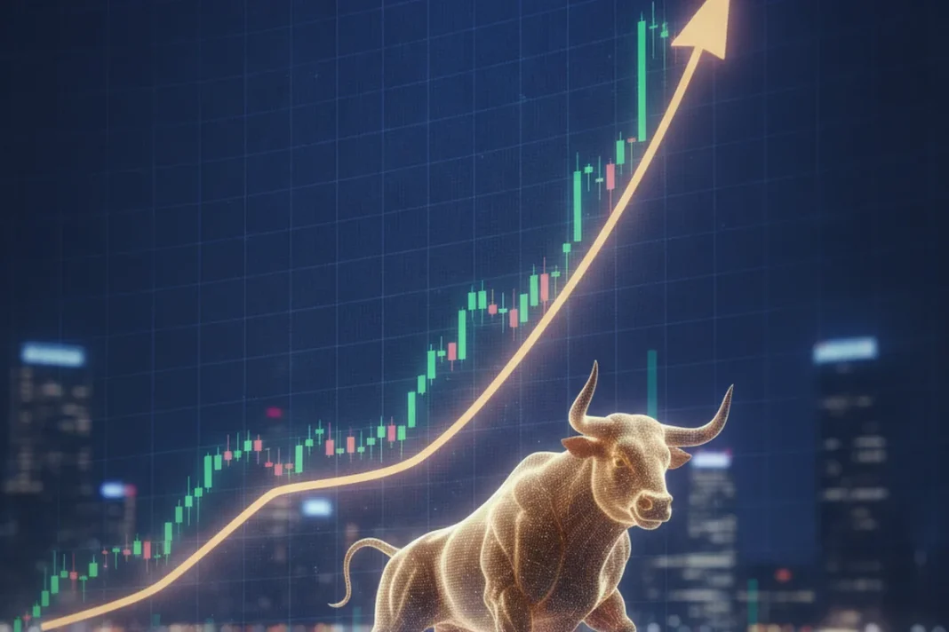 bitcoin bull market price chart uptrend