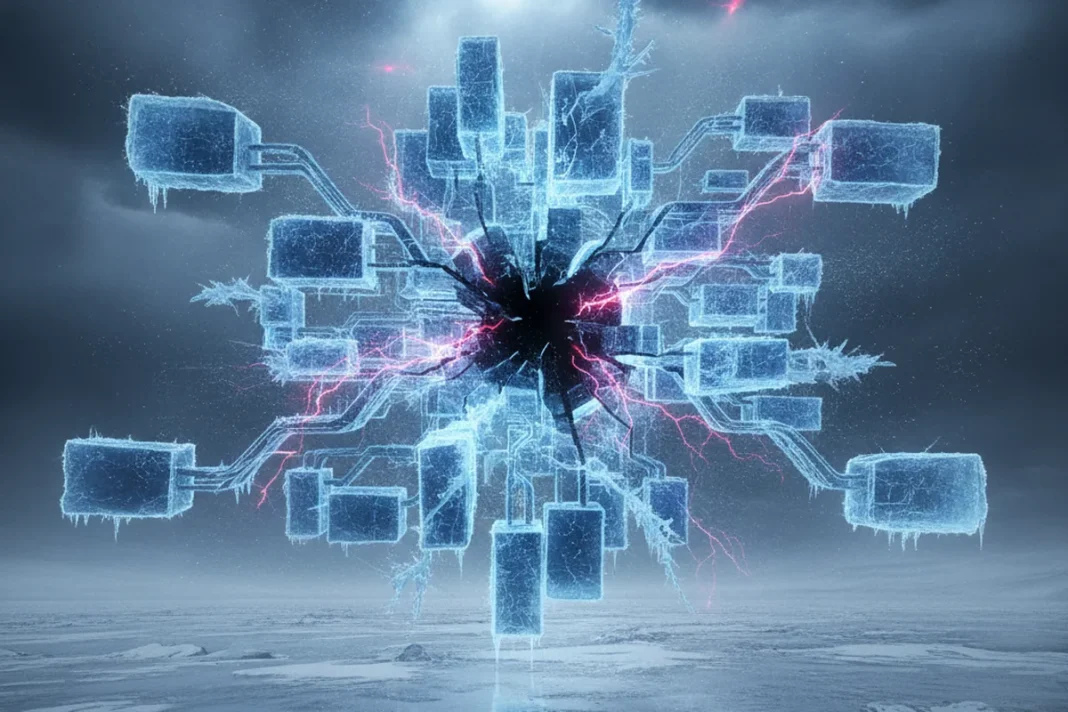 blockchain hack frozen network security exploit
