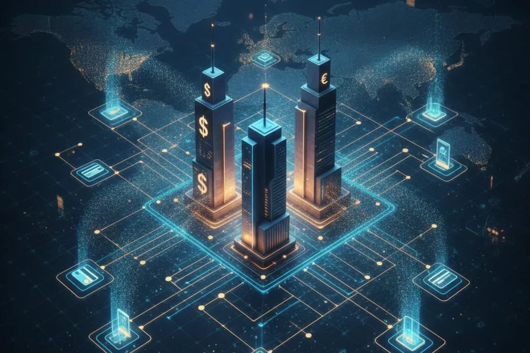 blockchain network financial institutions digital payments