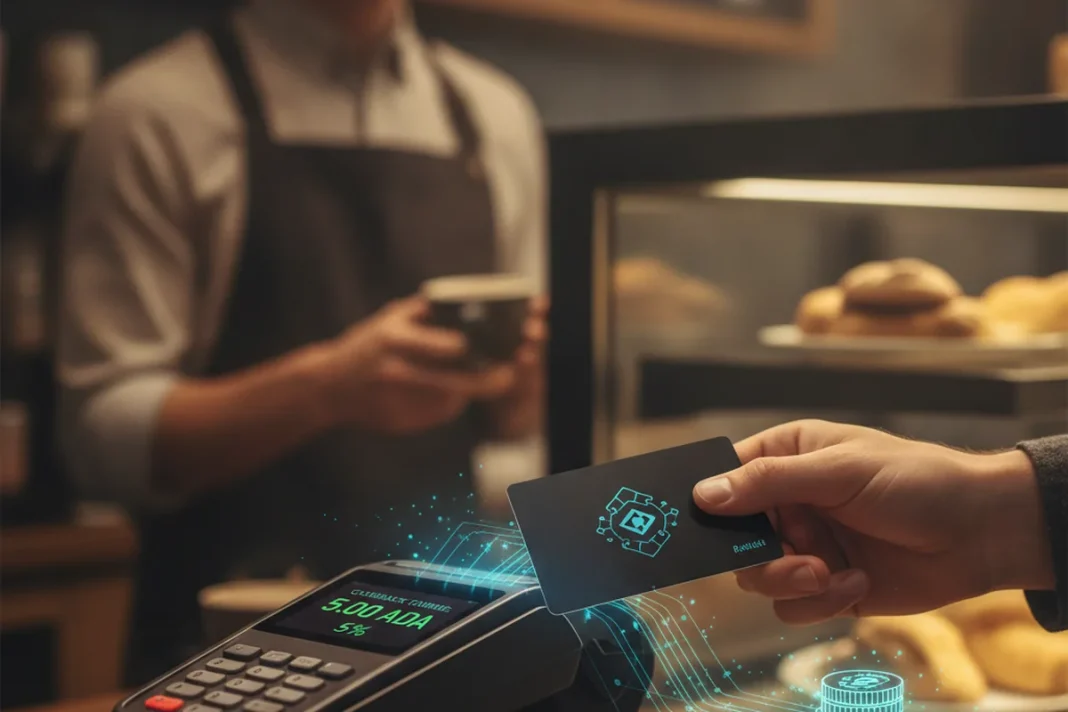 crypto debit card cashback payment