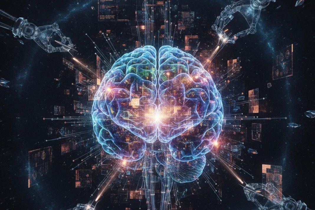 fruit fly brain neuroscience technology abstract