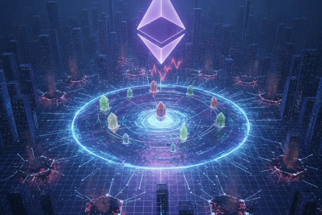 DeFi liquidity pool credit risk ethereum blockchain