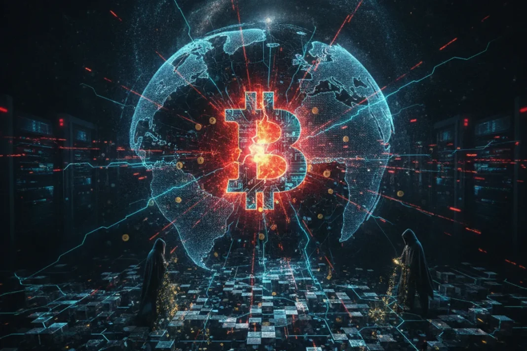 bitcoin hack security breach blockchain network
