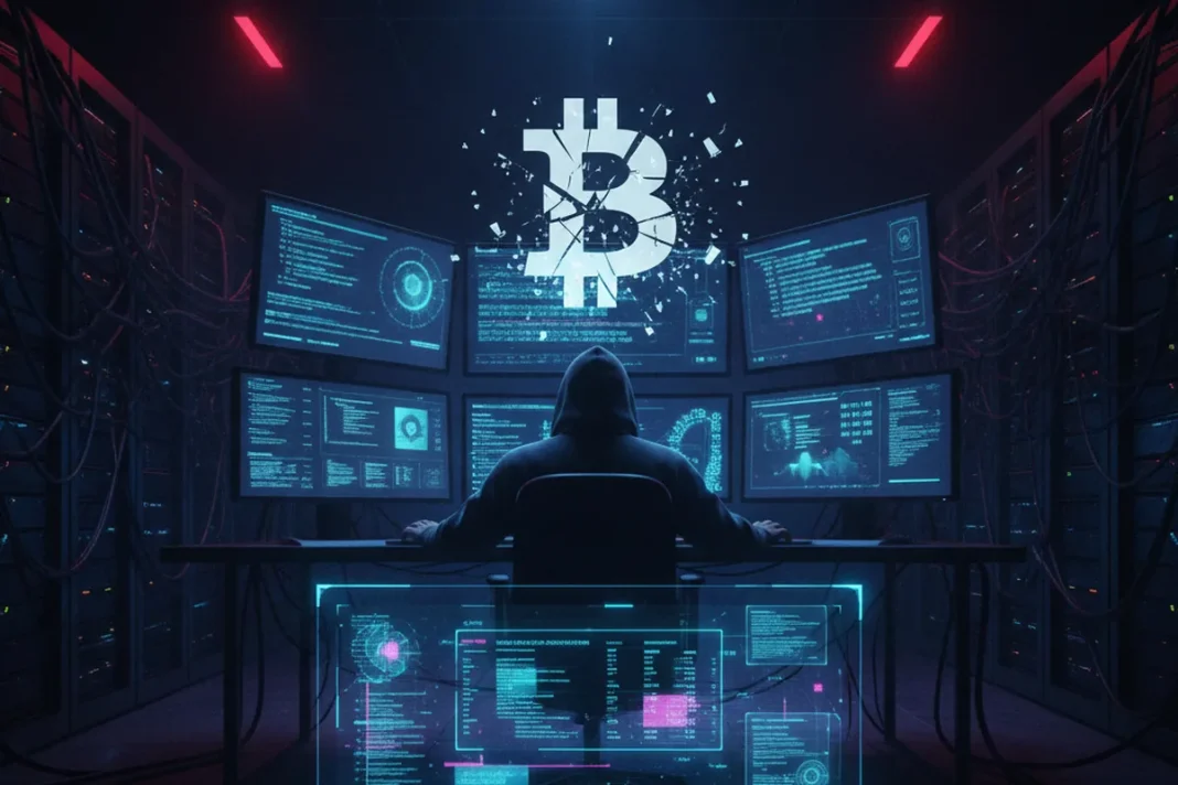 bitcoin hack cybersecurity blockchain dark