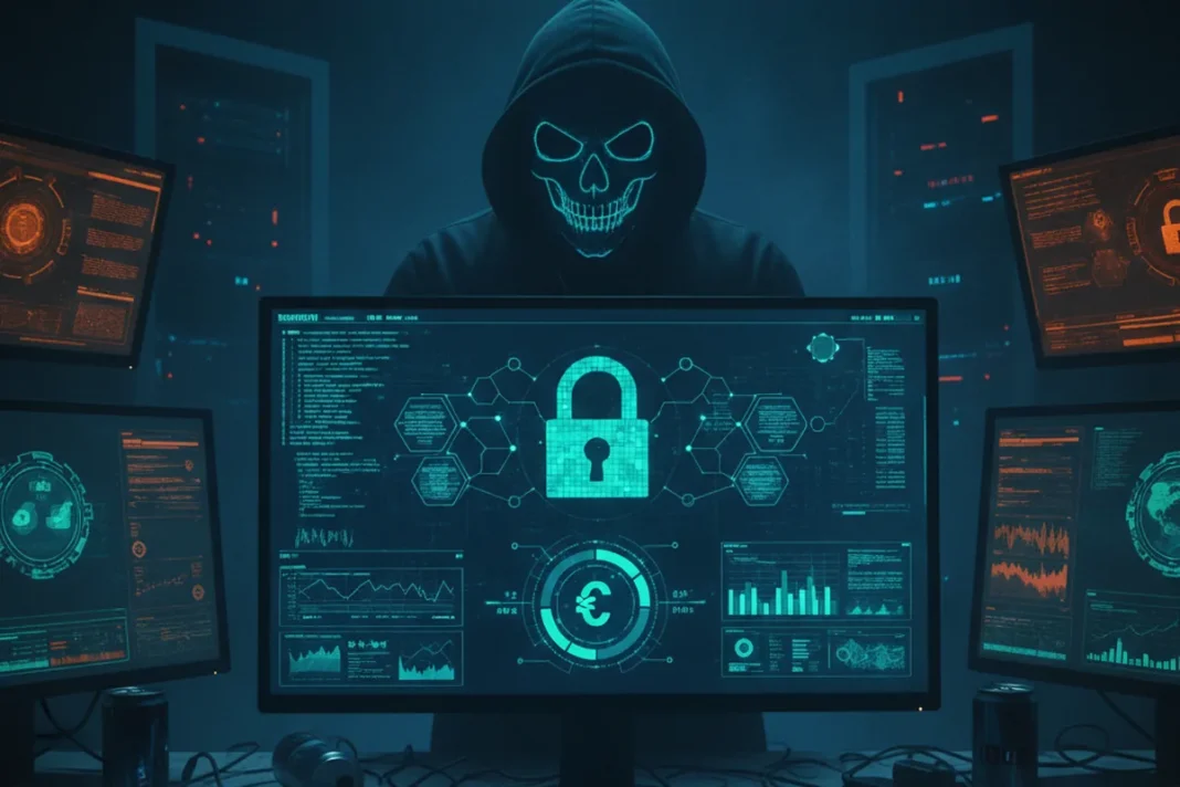hacker cryptocurrency privacy dark screen