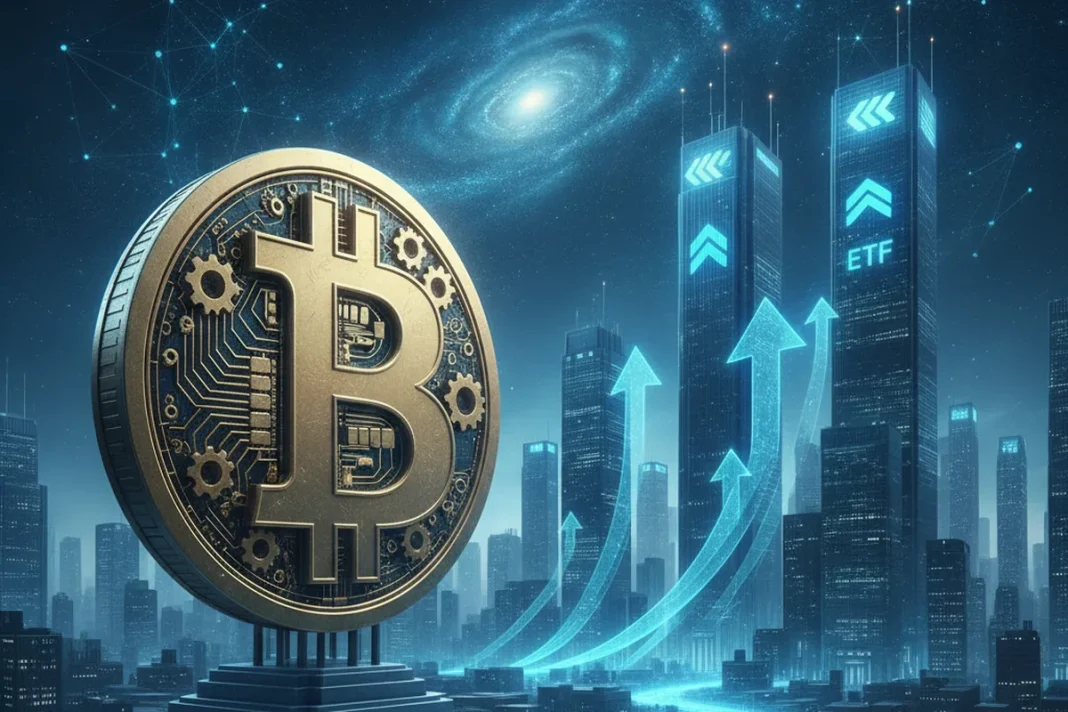 Bitcoin ETF institutional investment BlackRock fund flow