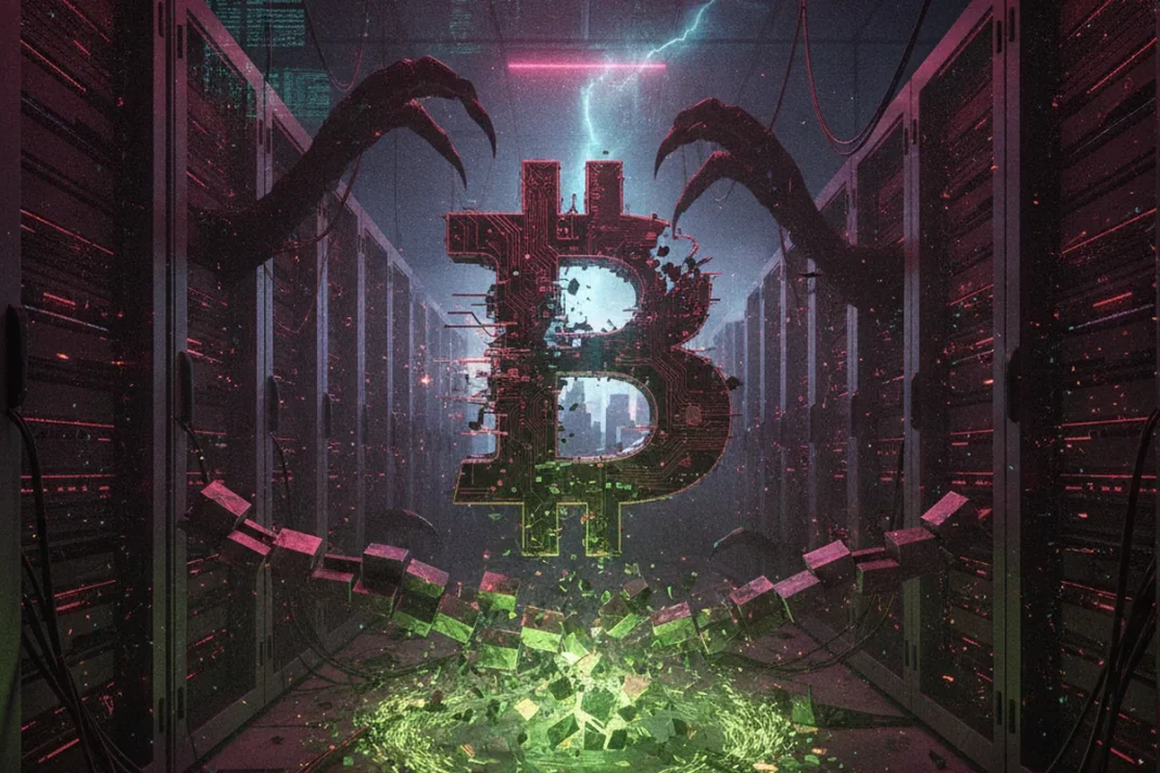bitcoin network security hack blockchain
