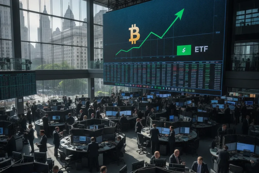 Bitcoin ETF stock exchange trading Brazil finance
