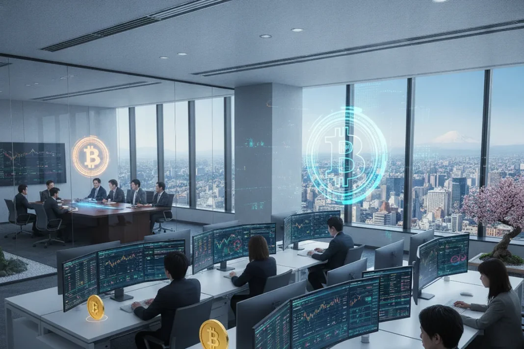 bitcoin corporate treasury japan office