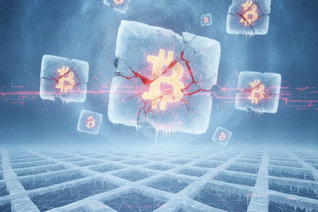bitcoin security bug blockchain frozen network