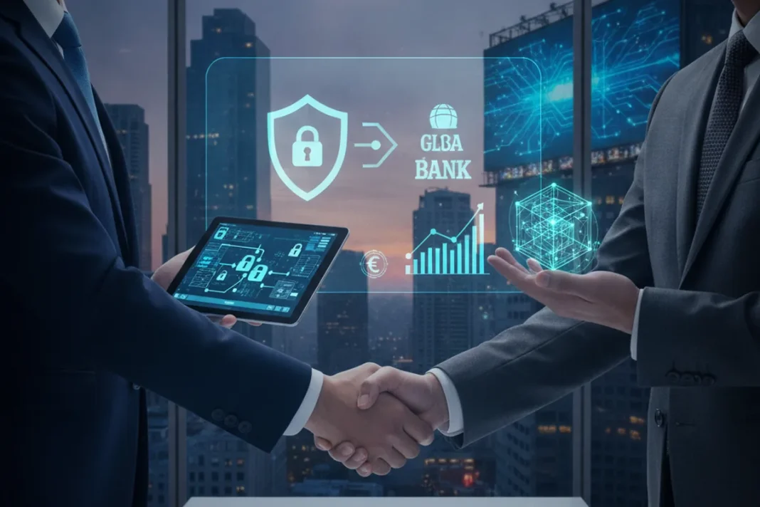 blockchain security corporate acquisition financial institution