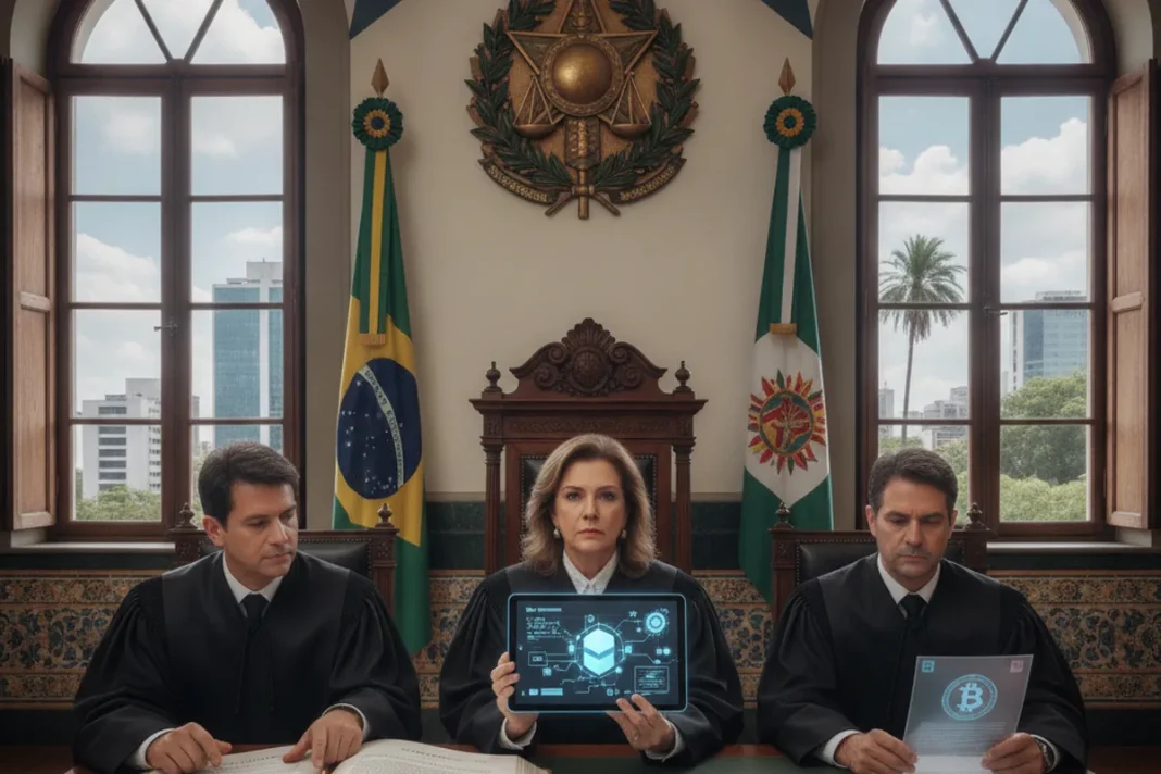 supreme court justice cryptocurrency legal contract Brazil