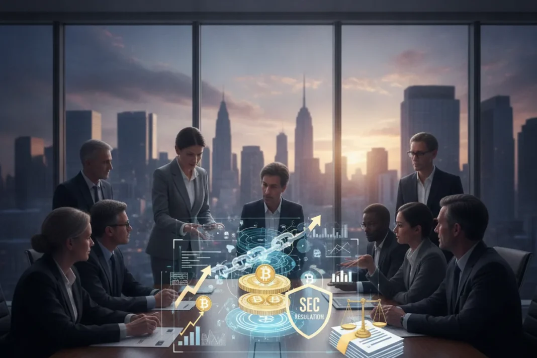 Bitcoin institutional investment strategy SEC regulation