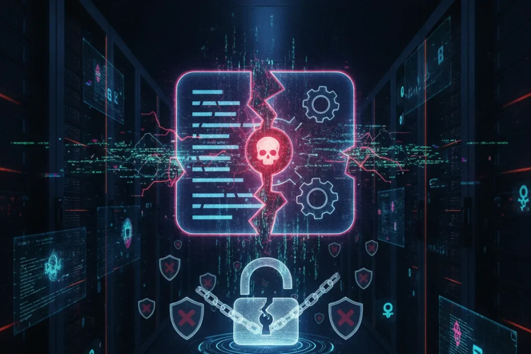 Ilustração de falha em contrato inteligente do token bOSMO, com plano de compensação a detentores