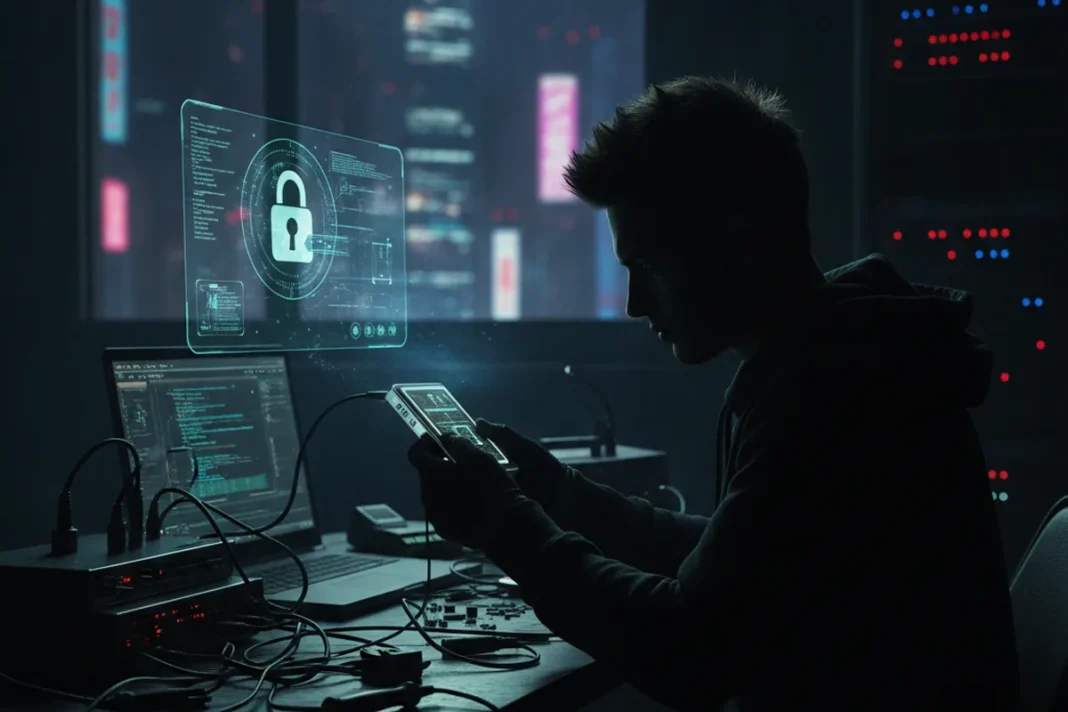 Carteira de hardware Ledger em destaque, ilustrando investigação sobre a revendedora CryptoBilis e carteiras esvaziadas