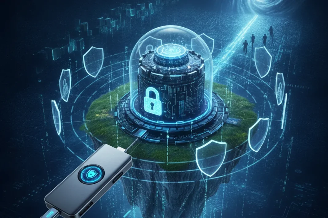 Carteira de hardware Ledger em destaque em reportagem sobre roubo de cripto e congelamento de USDT pela Tether