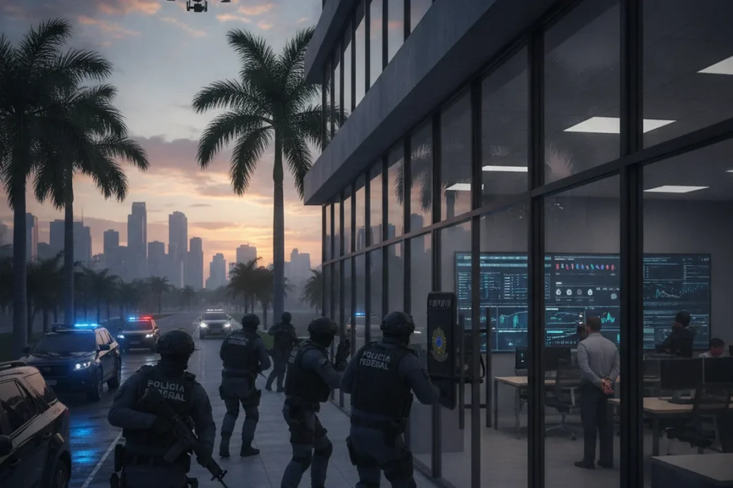 Operação Backbone da Polícia Federal no Rio de Janeiro contra lavagem de dinheiro com criptomoedas